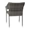 Flash Furniture Gray PE Rattan Wicker Patio Dining Chair, 4PK 4-TT-TT02-GY-GG - alternate 4